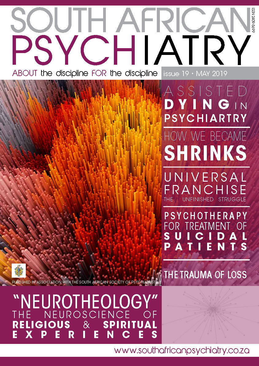 South African Psychiatry - May 2019