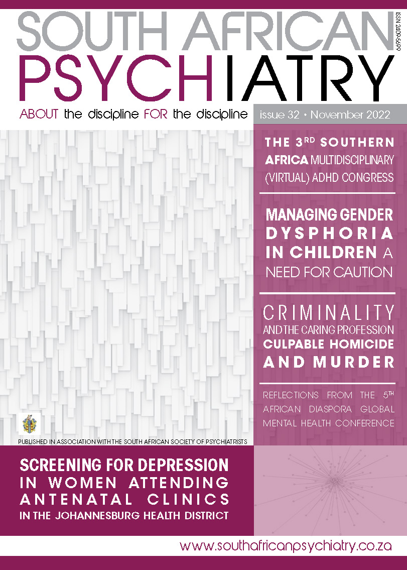South African Psychiatry - November 2022